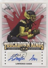 2015 Leaf US Army All-American Bowl Red 1/1 Lawrence Cager #TK-LC1 Auto 1i9