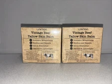 Lot Of 2-Beef Tallow for Skin -Organic Grass-Fed Whipped Beef Tallow &Honey Balm