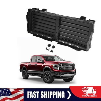 For 2016-2020 Nissan Titan/Titan XD Active Grille Shutter W/O Motor 21421-9FT0B
