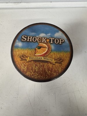 NEW 125 Shock Top Craft Belgian White Wheat Beer Glass Coasters Bar Mat Coaster