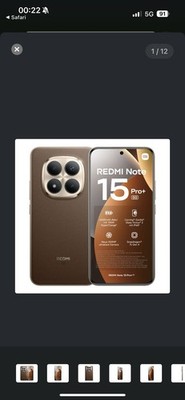 Xiaomi Redmi Note 15 Pro Plus 5G Smartphone