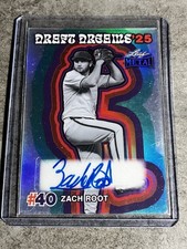 2026 Leaf Metal Draft Zach Root Los Angeles Dodgers SP Auto RC /10