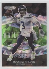 2021 Panini Prizm Brilliance Green Ice Prizm Russell Wilson #B-5 07qt