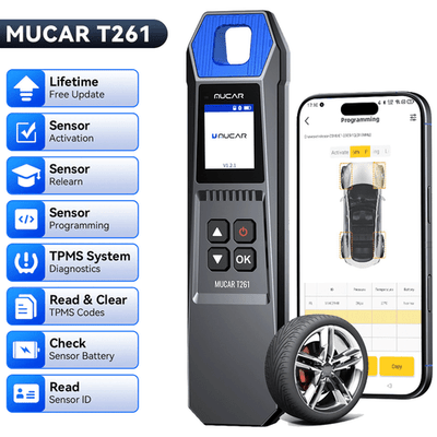 T261 TPMS Relearn Sensor Activate Programming Tool For MUCAR 892BT