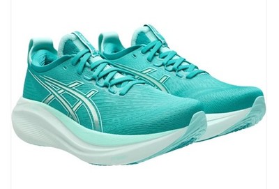 Asics Nimbus 27 Sneaker grün Größe UK 7 NEU ORIGINAL UVP 179£ #I17