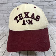 Vintage Nike Texas AM Hat 100% Wool Distressed