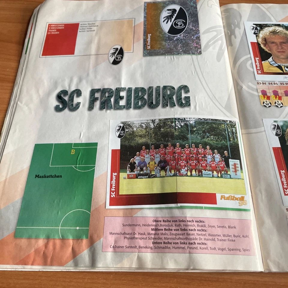 1996 Fussball-Bundesl - Panini - nicht komplett - Bild 4 von 4
