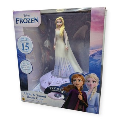 Disney Frozen Elsa Speak & Sing Night Light Talking Musical 2022 Tested