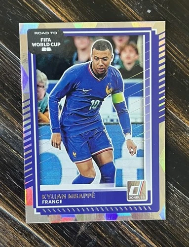 2025-26 Donruss Road to FIFA World Cup Silver #145 Kylian Mbappe - France