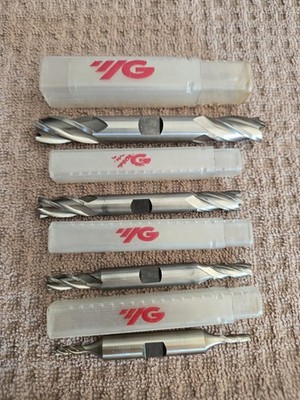 All Double End 4 Flute Mill Bits, 1/2'' 13321, 3/8'' 13305, 1/4'' 14297, 1/8'' 13289