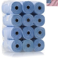 12 Roll Refill Lavender Diaper Disposal Bags - 1 Gallon Capacity Odor Control