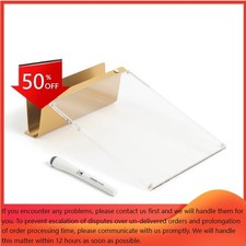 U Brands 7.5"x11.4" Standard Acrylic Desktop Board with Sorter