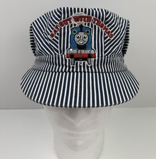 THOMAS THE TANK  Friend Conductor Hat Kids Stripe Train Cap Day Out With Thomas