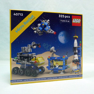 LEGO  40712 Mikro-Startrampe -Limited Edition Micro Rocket Launchpad - NEU & OVP