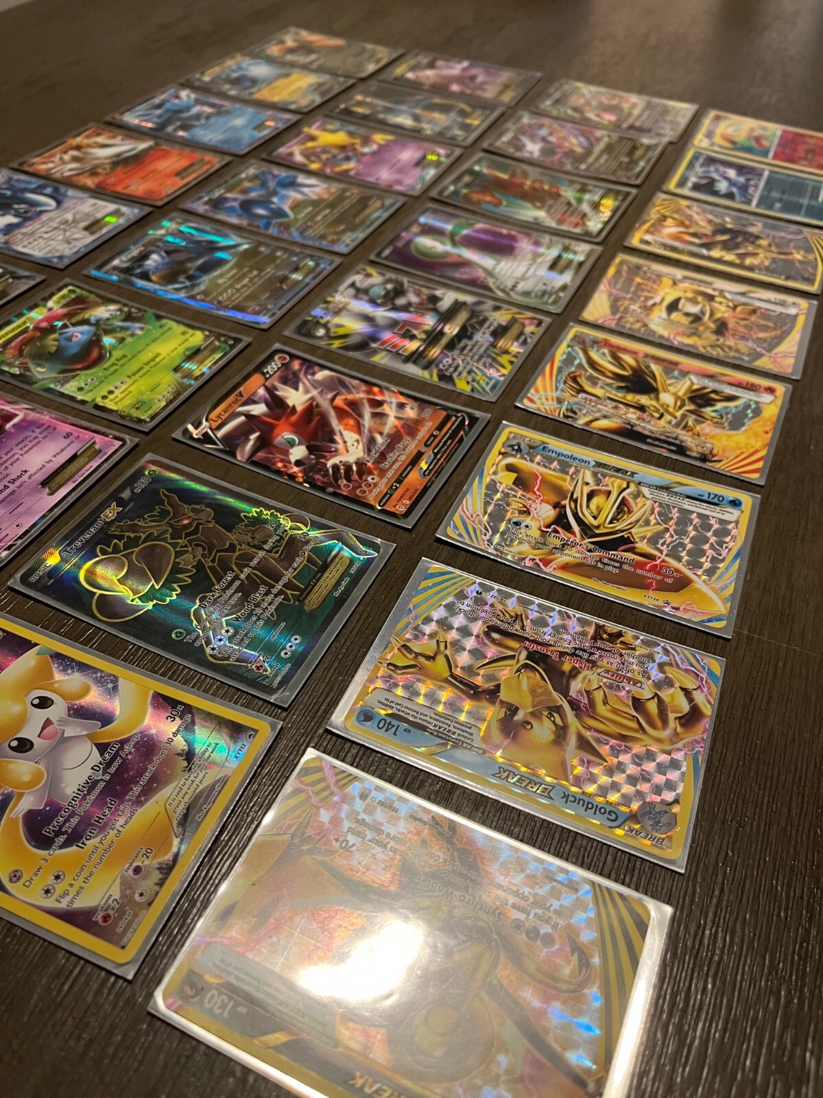 Pokémon TCG - LOT OF EXS, BREAKS, FULL ARTS, V, REVERSE HOLO, HOLO 40+ CARDS