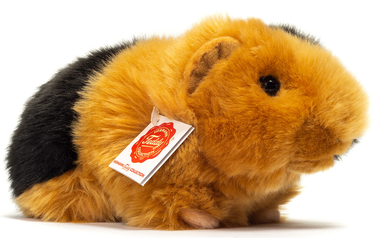 Black and Gold Guinea Pig by Teddy Hermann - plush soft toy - 92660 - 20cm