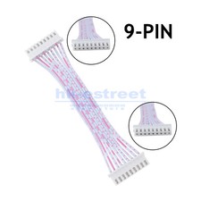 JST-XH 2.54mm Pitch Connector Cable Wire Female to Female 9-Pin 10/20/30CM Lot