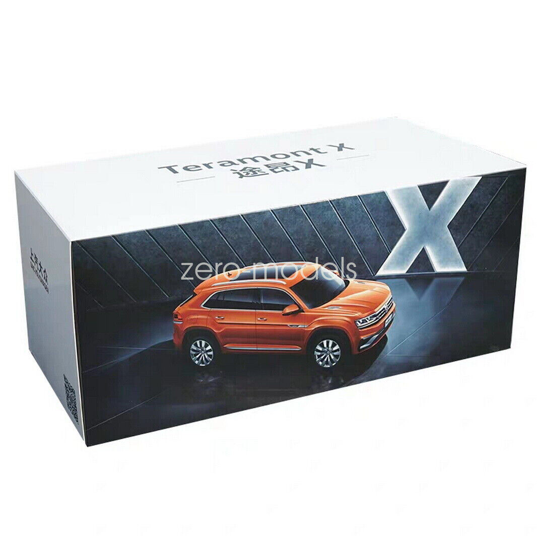 ミニカー 1/18 VW TERAMONT 2017 オレンジ 1/18 Scale For VW Volkswagen TERAMONT X 2019 Orange Diecast