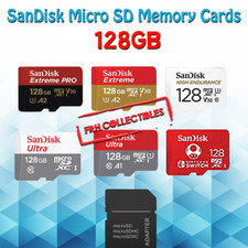 SanDisk Micro SD Card 128GB Extreme Pro Ultra Fast Memory lot Phone 4k Cam Drone