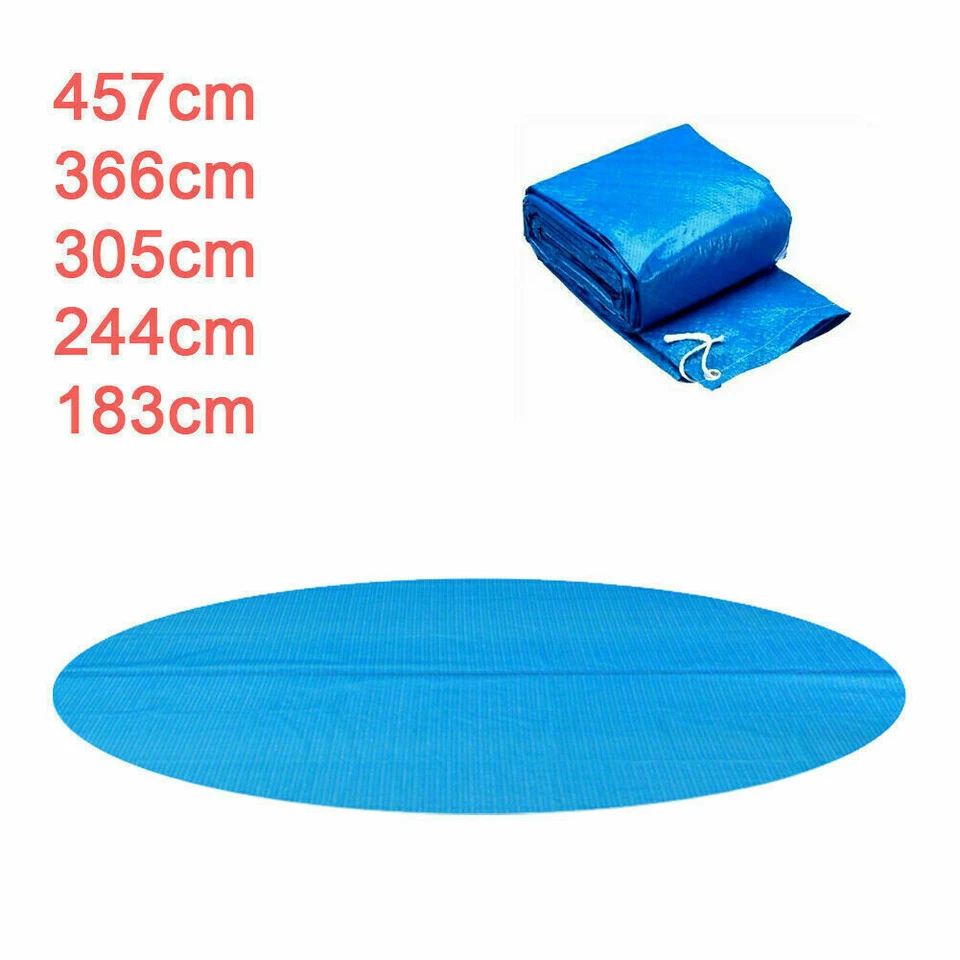 Für Intex Bestway Deckplane 183 366 457cm Poolabdeckung Plane Pool Schwimmbad - Bild 4 von 4