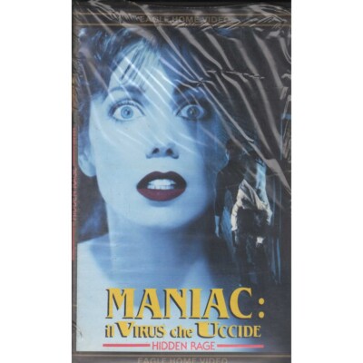 Maniac, The Virus That Kills VHS Shuki Levy Univideo - EHV00018 Sealed