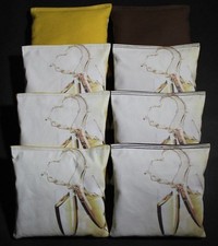 CUSTOM Cornhole Bean Bags 8 ACA Regulation corn Filled Bags  4