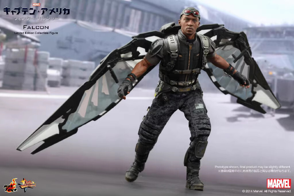New Hot Toys MMS245 Captain America 2 Winter Soldier Falcon