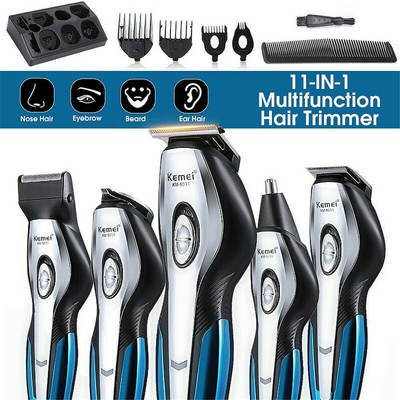 kemei 11 in 1 multifunction hair clipper