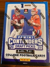 2021 Panini Contenders Draft Picks Football Blaster Box-Fields,Jones,Lawrence