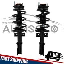 Set 2 Complete Front Struts Shocks For  Chevy Traverse 2009-2016 w/Coil Springs