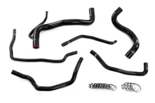 HPS Radiator + Heater + Expansion Tank Coolant Hose Kit for Scion 08-15 xB BLACK