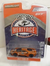 2017 Greenlight Hertiage Racing Brown 2017 Ford GT Series 1  1/64 Scale