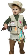 Future Fisherman Costume 8-24 Months - Rasta Imposta