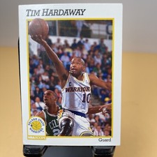 1991-92 NBA Hoops Tim Hardaway . Golden State Warriors #67 HOF