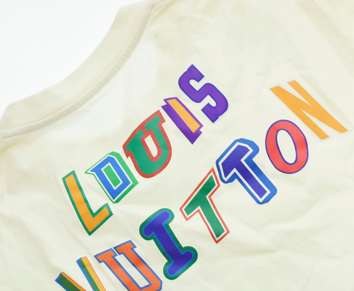 LOUIS VUITTON NBA RM212M DT3 HLY20W Letter print T-shirt S LOUIS VUITTON NBA RM212M DT3 HLY20W Letter print T-shirt S