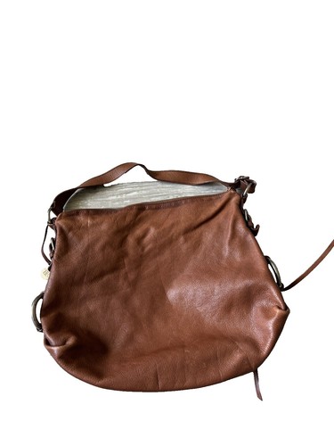 Sac Hobo Banana Republic En Cuir Verni Et Daim Véritable – Élégant Et Pratique