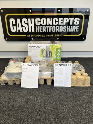 Kenwood Multipro Home Küchenmaschine FDP645SI mit Aufsätzen - 08010446