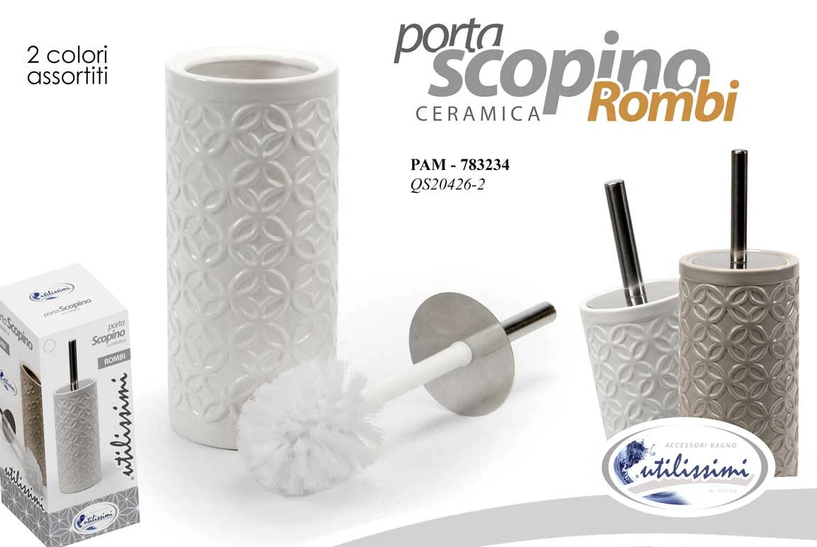 Linea Set Bottiglie Di Plastica Per Detersivo Liquido Per Piatti Scopino E Spray Detergente Con