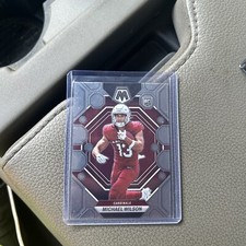 2023 Panini Mosaic Michael Wilson RC Arizona Cardinals