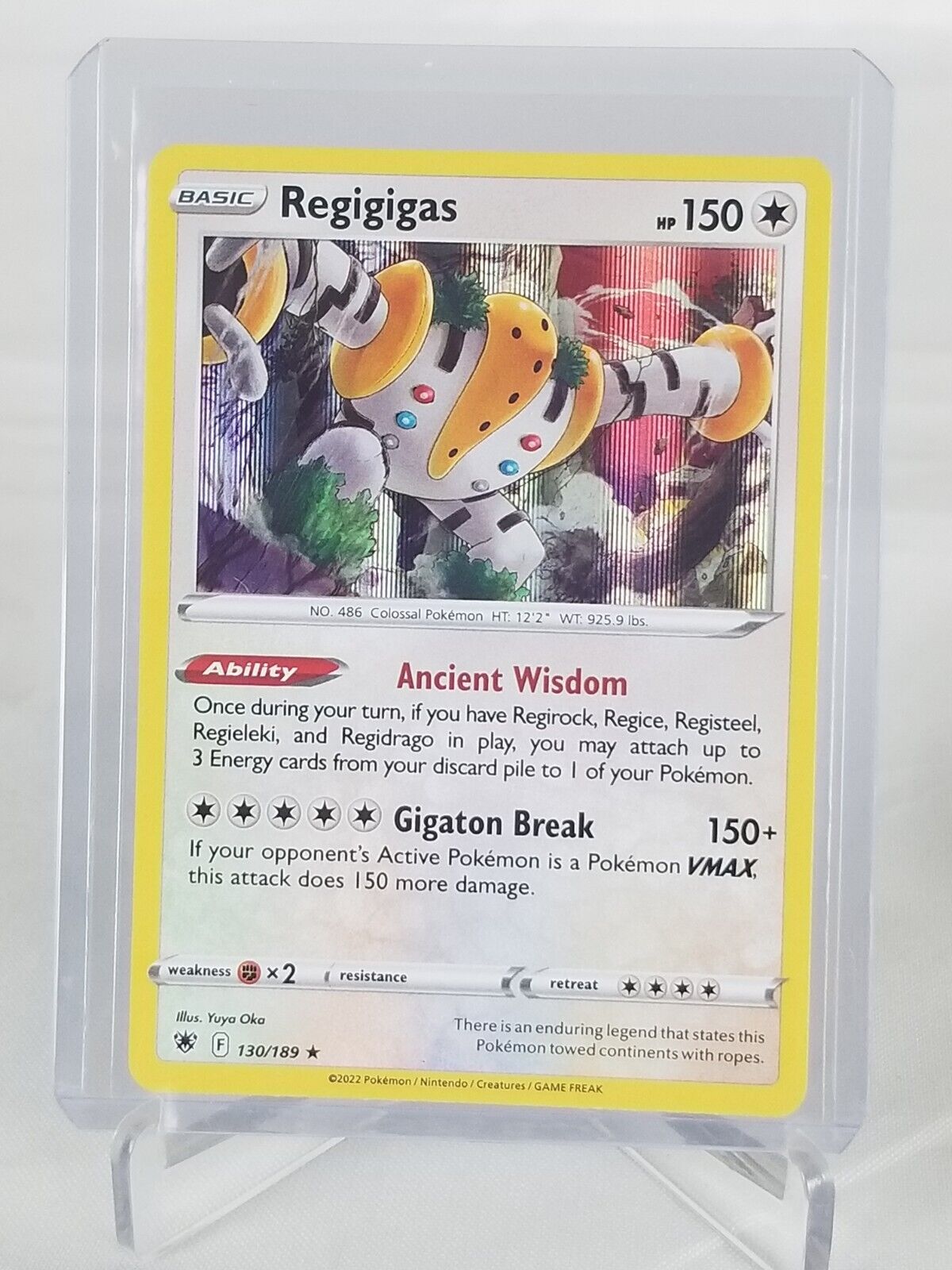 Regigigas LV.X (DP30/56), Busca de Cards