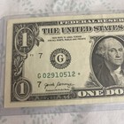 $1 Dollar Bill Star Note  — photo 1
