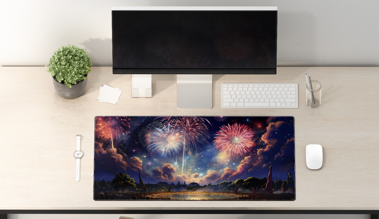 Fireproof Gaming Mouse Pad with XXL Size – Perfect Gift for Gamers
