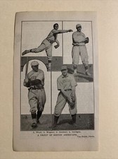 Boston Red Sox Larry Gardner Smoky Joe Wood Carrigan 1911 Baseball Team 4X6 Pic