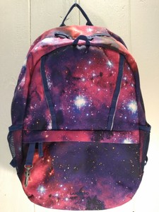 Galaxy Backpack Book Bag Space Stars 
