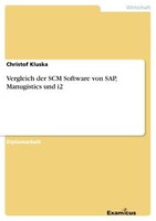 Vergleich Der Scm Software Von Sap, Manugistics Und I2 | Buch | 9783867463324