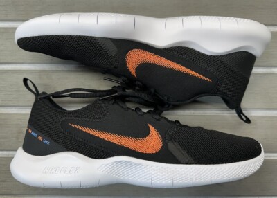 NWOB Nike Flex Experience Run 10 Black Total Orange CI9960-008