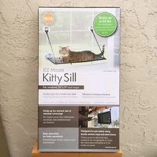 Kitty Window Seat EZ Mount K&H Pet Products 23" x 14" holds to 50 lbs NEW in Box