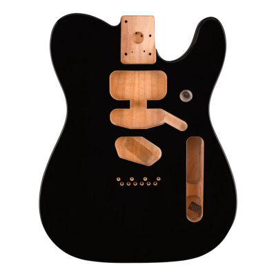Fender Deluxe Serie S/S/H Telecaster Erlengehäuse (schwarz)