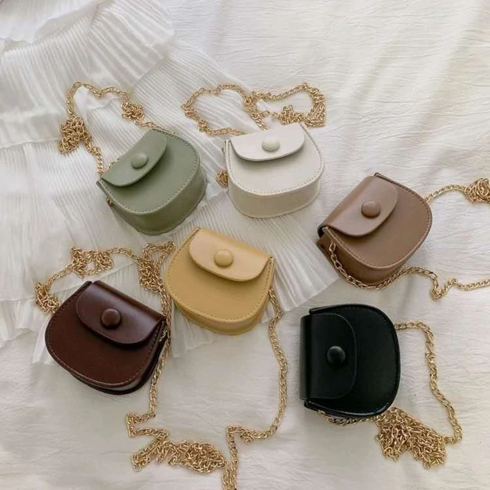 Bag Cute Handbag Pouch Chain Purse PU Leather Cross Body Bag Child Girls |  eBay