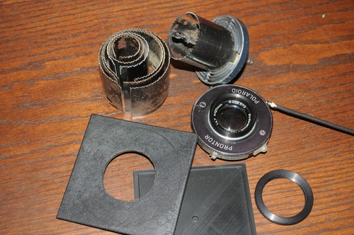 LINSENPLATINE Graflex Anniversary Speed Graphic 4x5 Typ LINSENPLATINE Zum Selbermachen 3-d - Bild 3 von 5